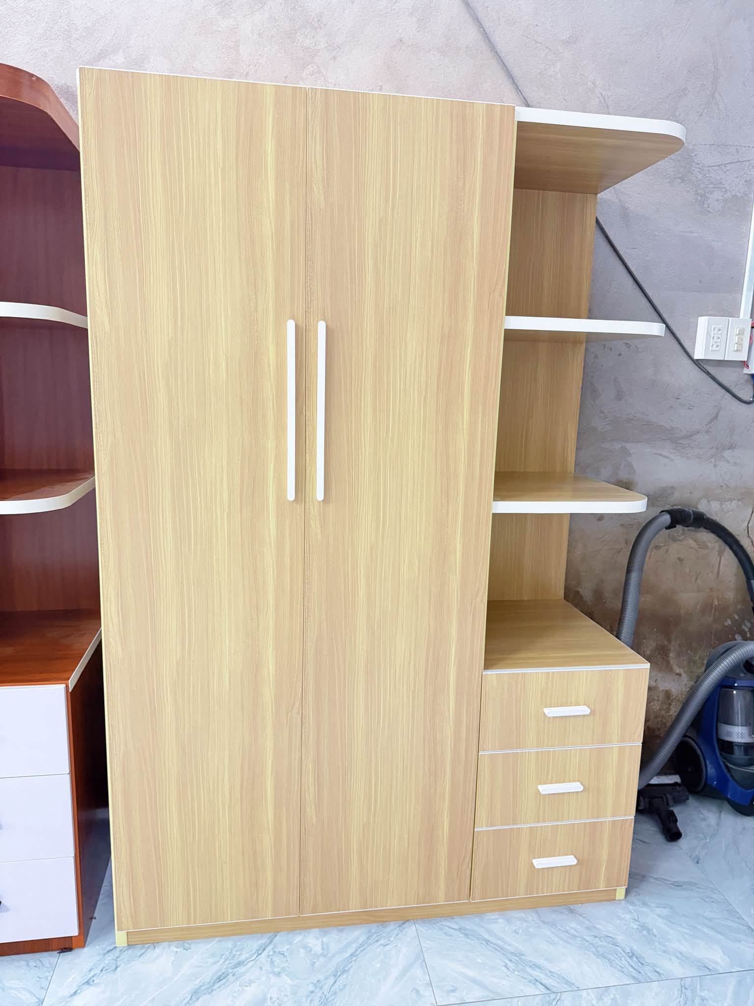 Hình ảnh sản phẩm: Tủ Quần Áo Nhựa Ecoplast Cao Cấp Chống Mối Mọt - Đức Anh